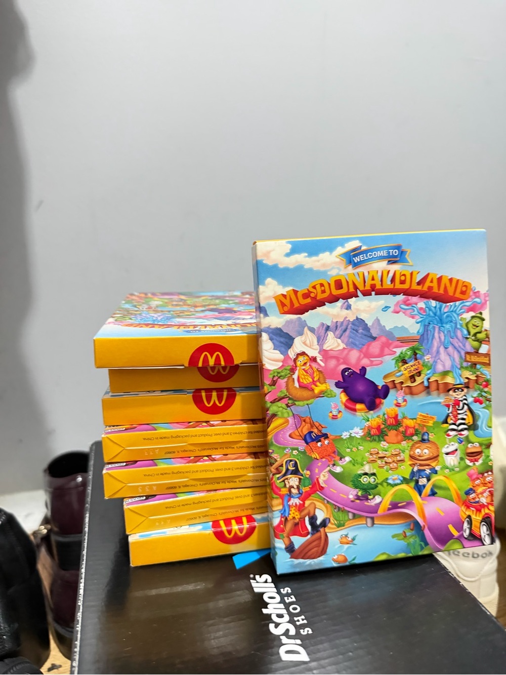 McDonald's McDonaldland Board Game - Yellow & Multicolor Artwork